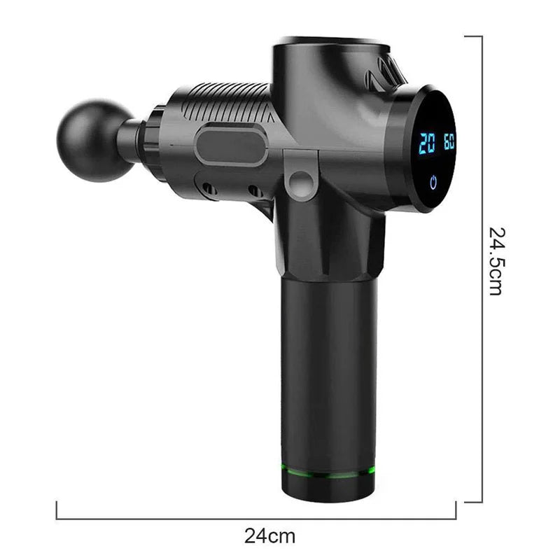 LLE Smart Touch Screen Massage Gun (High-Frequency Body Muscle Therapy Relaxation)