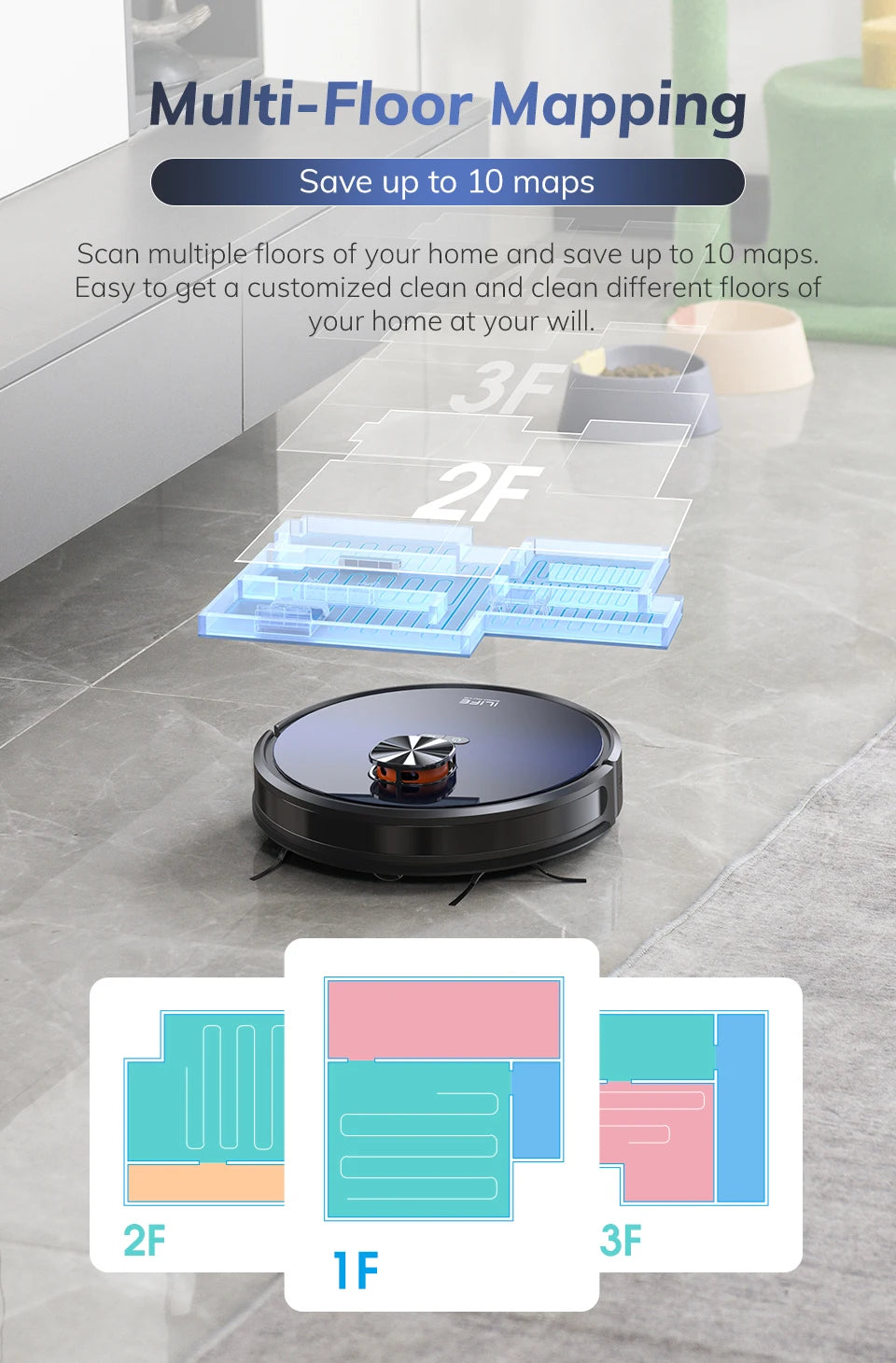 LLE Vacuum Cleaner Robot