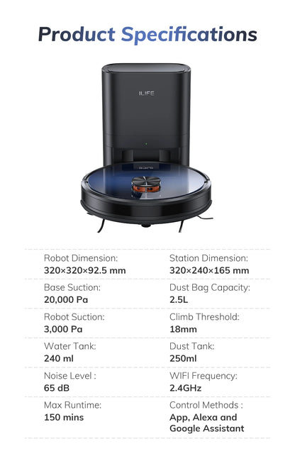 LLE Vacuum Cleaner Robot