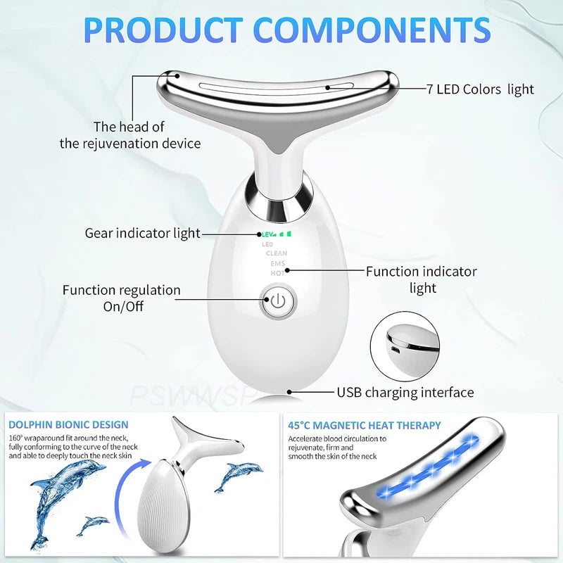 LLE Light Therapy Facial Lifting Massager