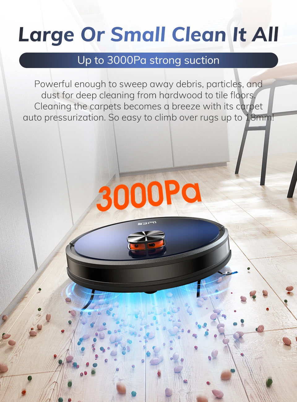 LLE Vacuum Cleaner Robot